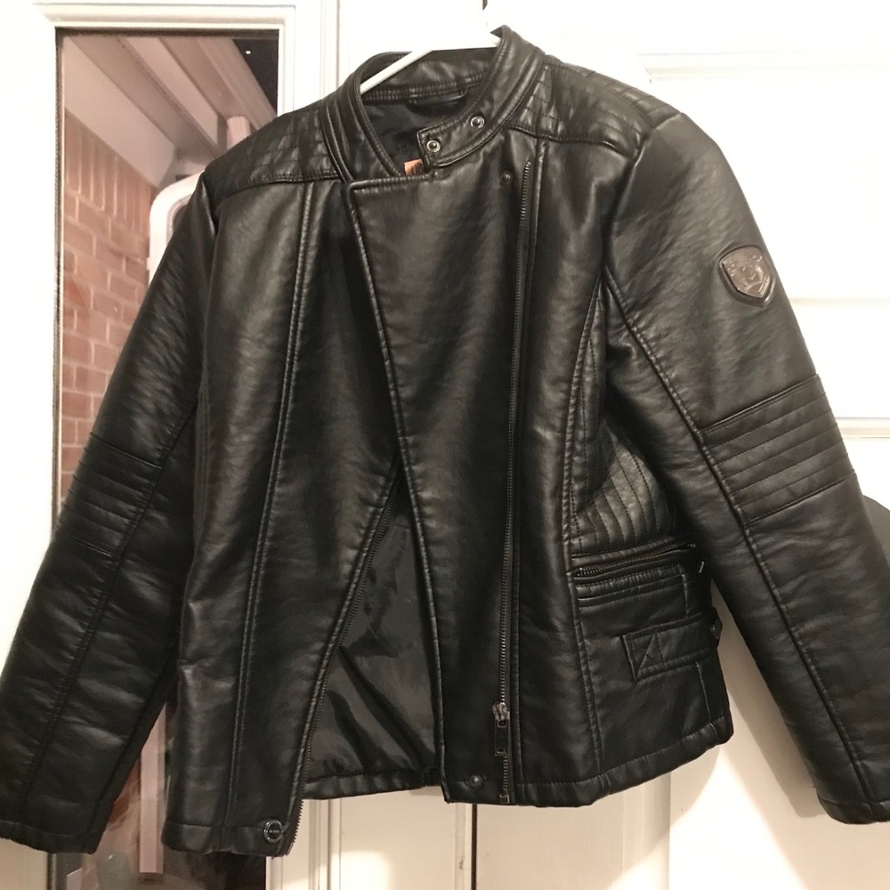 Leather jacket